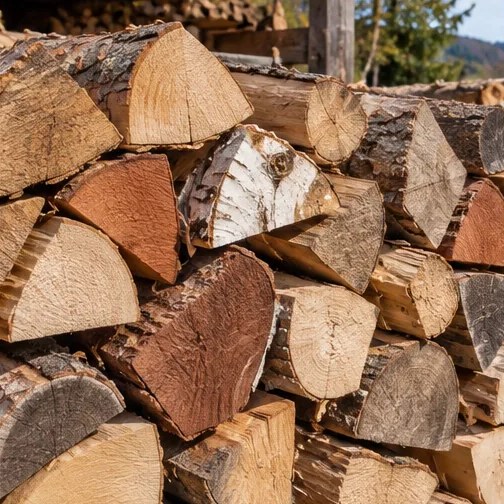 Beispielbild: Laubmischholz als Brennholz